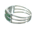 Opal And Turquoise Inlay Jewelry Silver Ring Size 6-1/4 AX89991